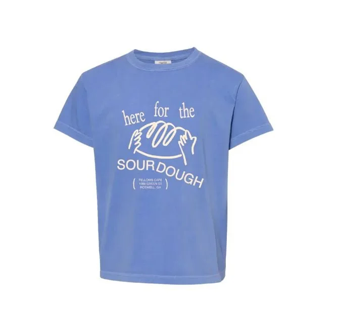 Fellows Here for the Sourdough Kids Tee Regular price $30