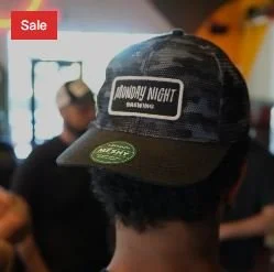 Monday Night Full Mesh MNB Patch Hat $25