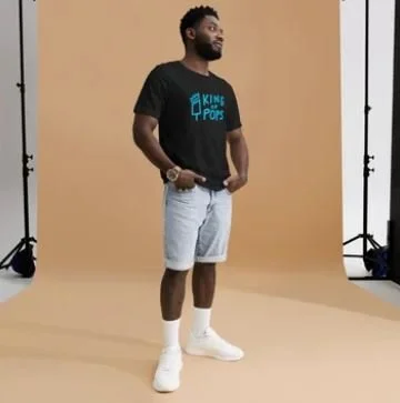 King of Pops Unisex t-shirt $18.50