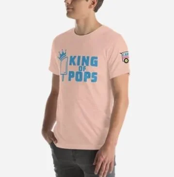 King of Pops Unisex t-shirt - Cartrepreneur $20.50