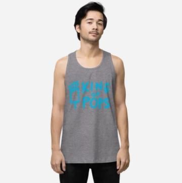 King of Pops Men’s premium tank top $24