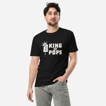King of Pops Unisex premium t-shirt $20