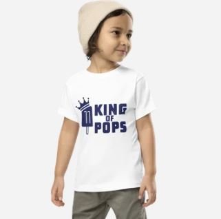 King of Pops Toddler Short Sleeve Tee $16.50