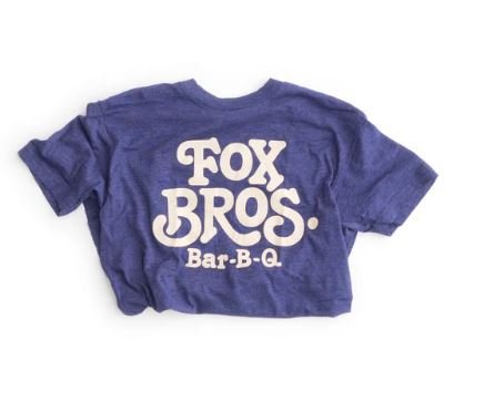 Fox Bros Old School Crew Neck, Blue Regular price $25