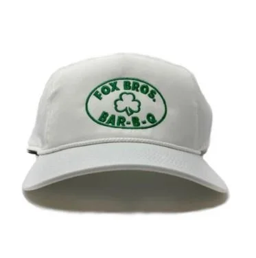 Fox Bros St Paddys Day Clover Logo White Rope Snapback Regular price $25