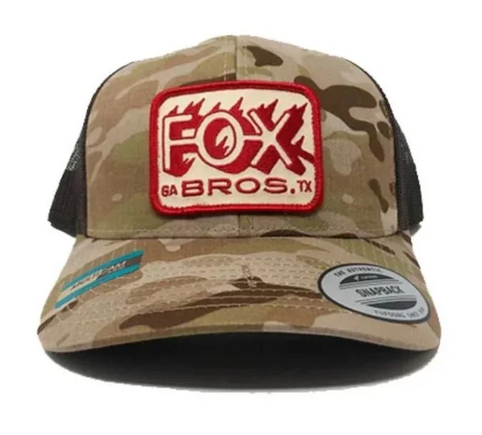 Fox Bros Camo Branding Iron Snapback Regular price $25