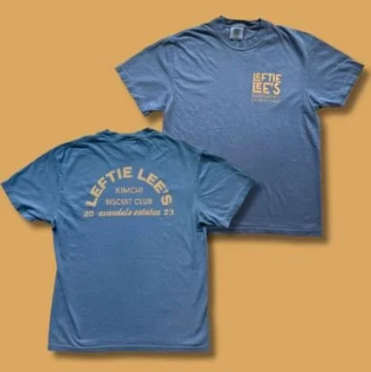 Leftie Lee’s Kimchi Biscuit Club Shirt Regular price $25