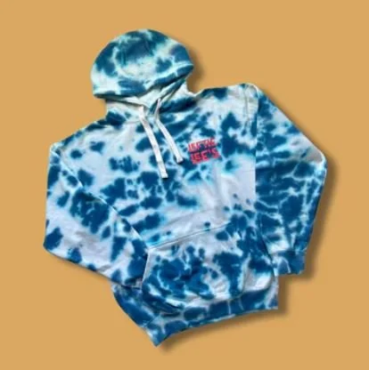 Leftie Lee's Tie Dye Hoodie Sweatshirt Regular price $40