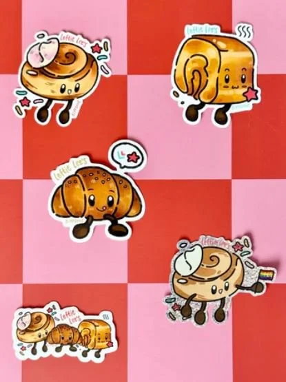 Leftie Lee’s Character Stickers Regular price $3