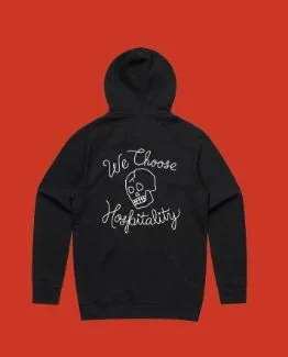 Ticonderoga Club We Chose Hospitality Zip Hoodie $65