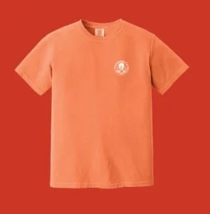 Ticonderoga Club Orange Club Shirt $25