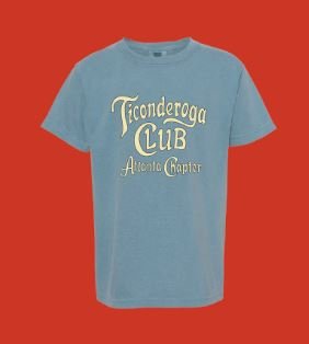 Ticonderoga Club Atlanta Chapter - light blue $25