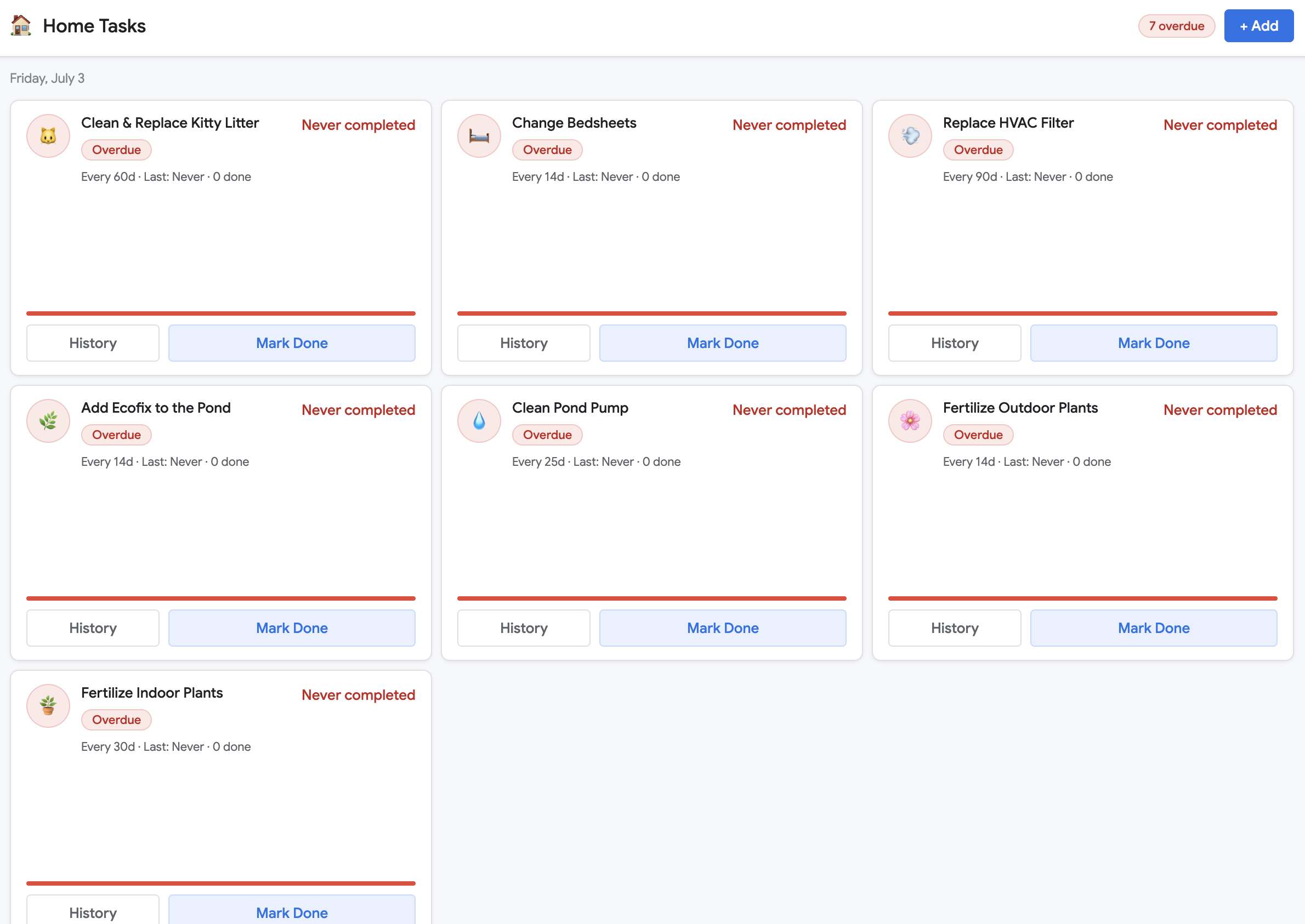 Home Tasks Dashboard: Building a Maintenance Tracker for the House That Actually Works