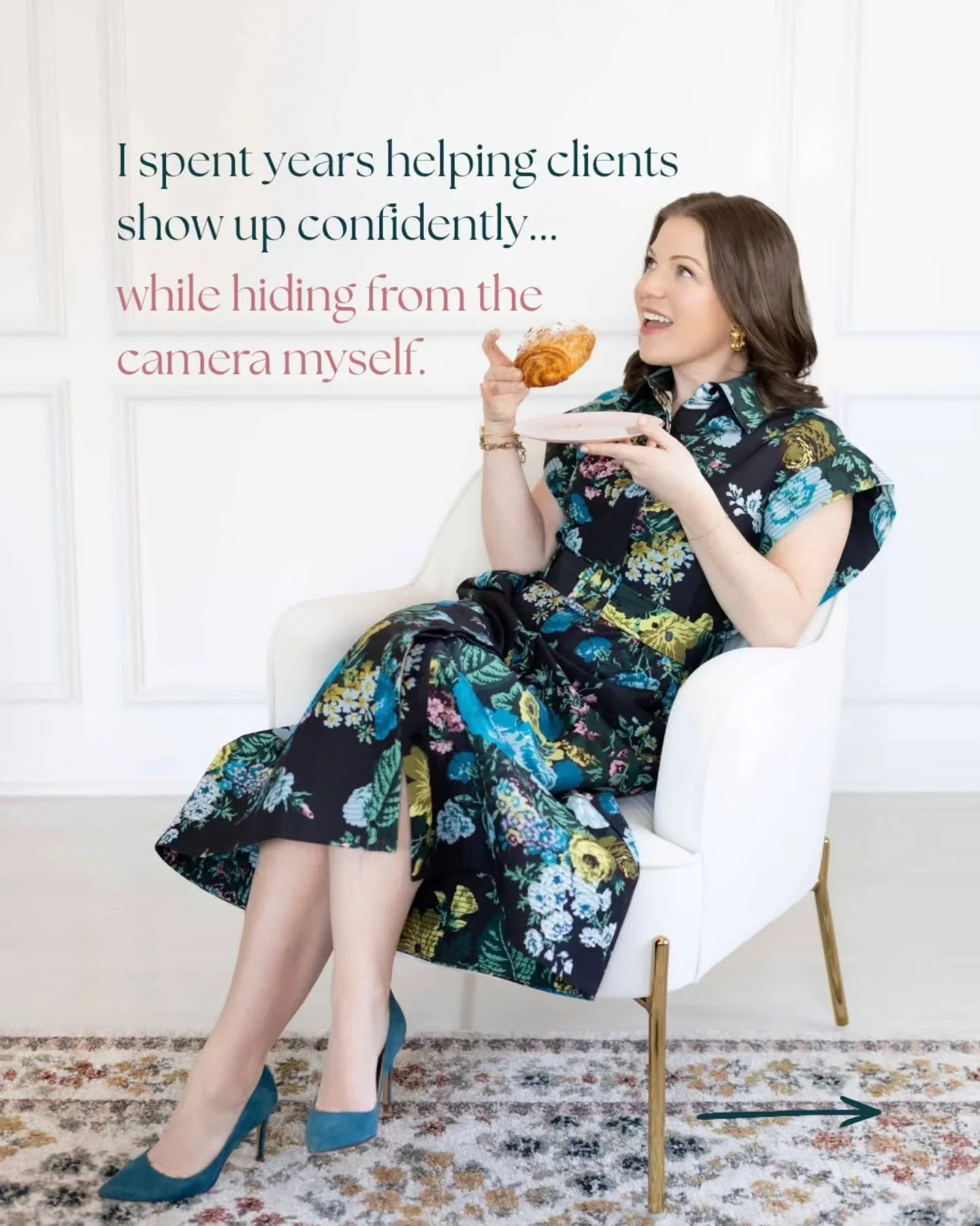 It&rsquo;s wild how much easier it is to market everyone else&rsquo;s business than your own.

I love helping others grow their businesses, but mine? I'd rather hide in a hole. 

When it&rsquo;s you, you&rsquo;re too close to it and you become your o