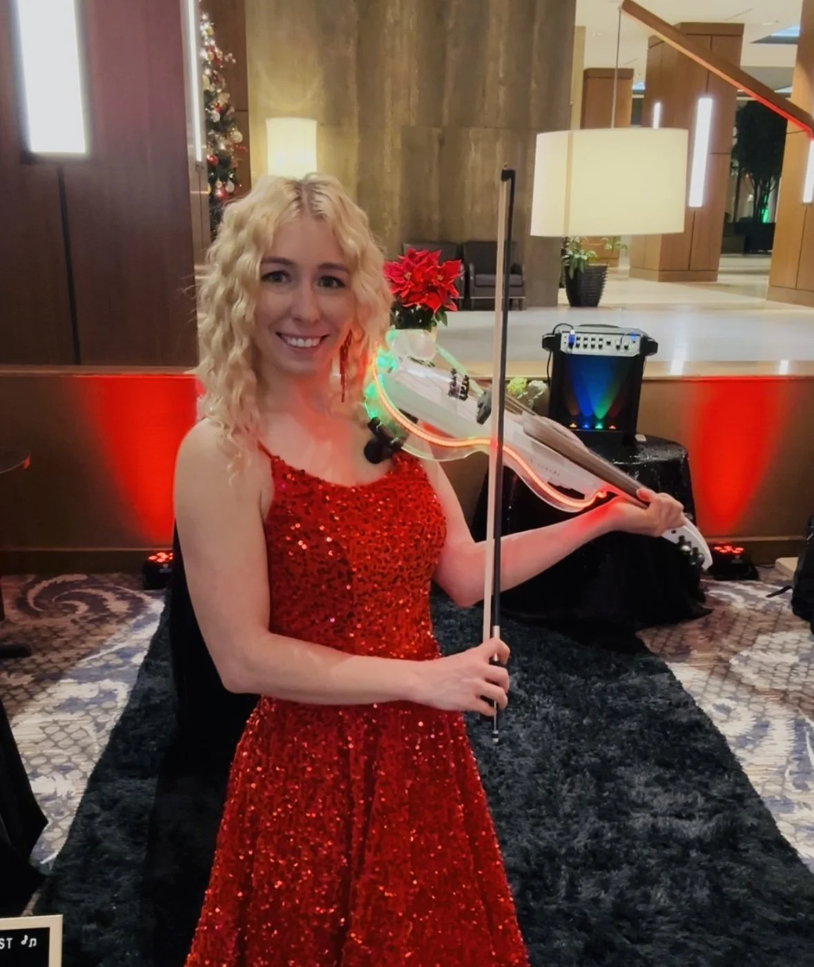 Solo Violin at Hilton Park Cities Hotel in Dallas