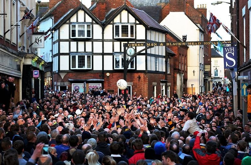 Ashbourne Royal Shrovetide Football