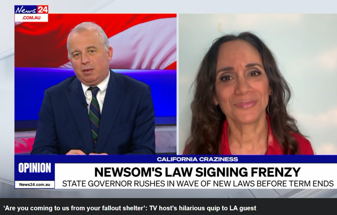 The Australian - ‘Slimy’ Gavin Newsom goes ‘nuclear’ introducing four laws before his term ends