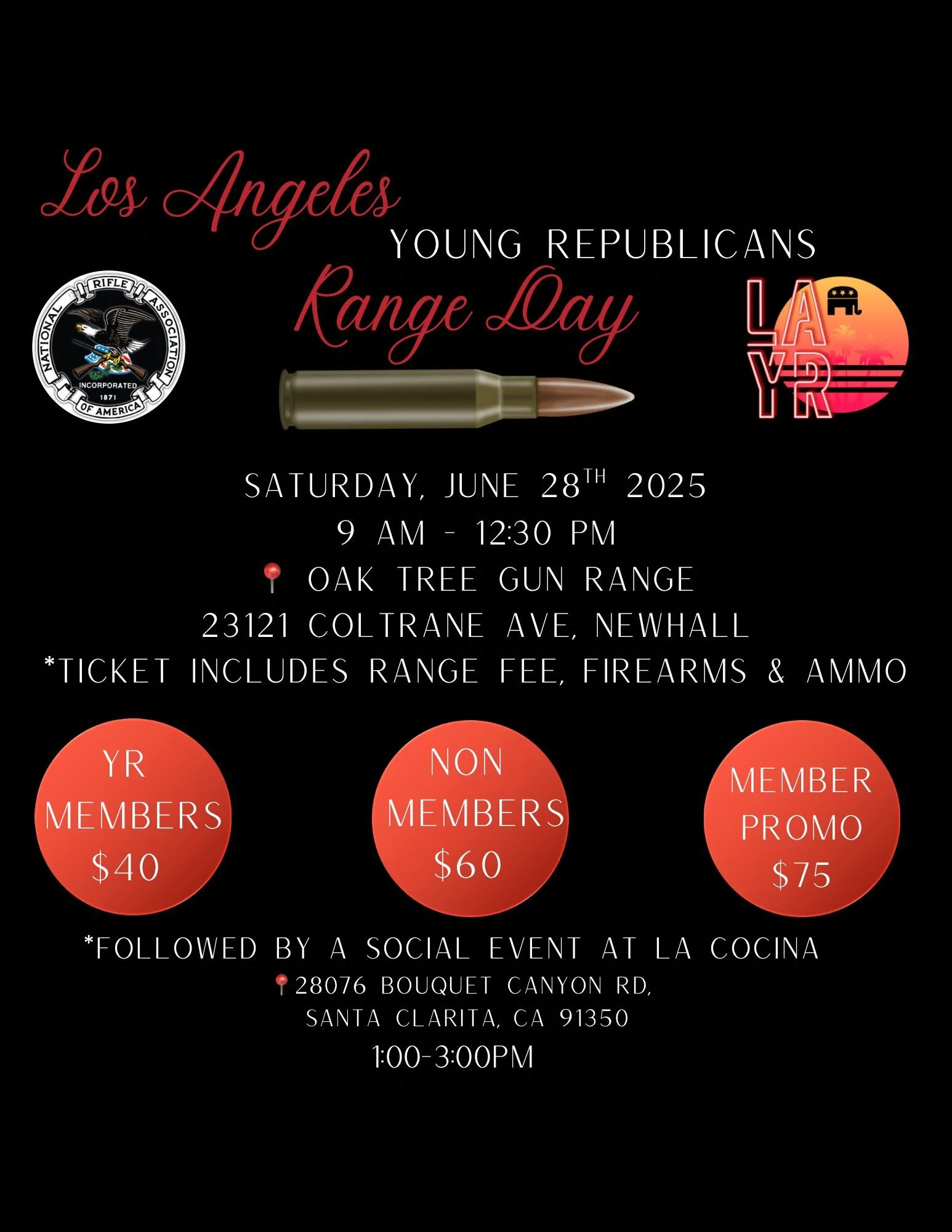 LA County Young Republicans Range Day