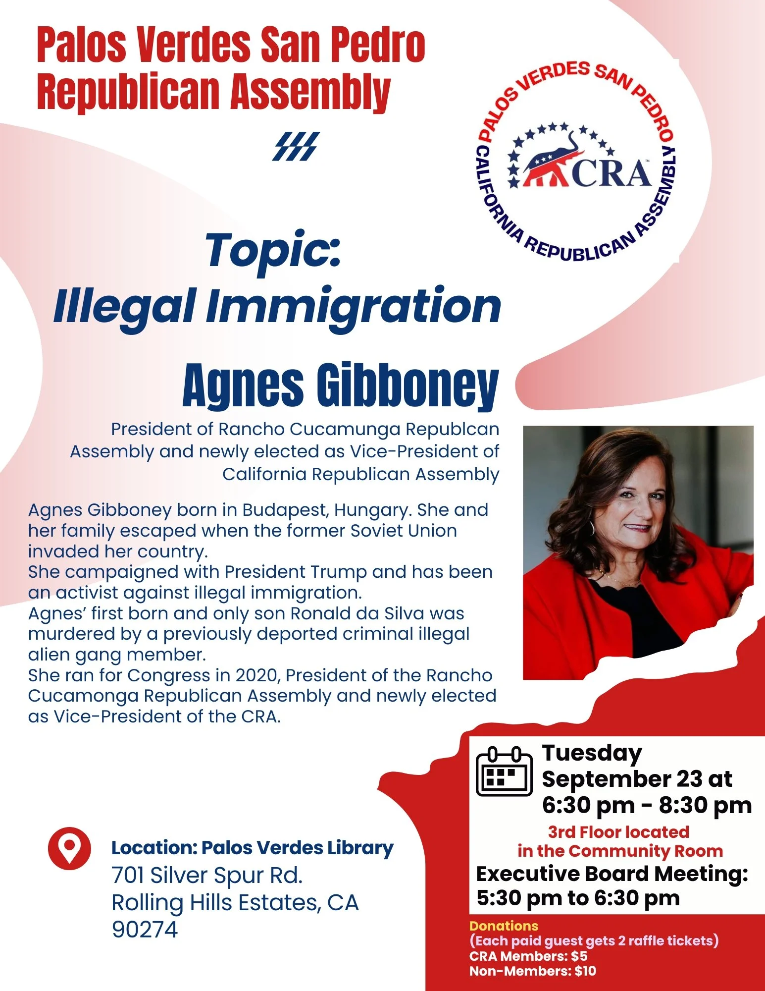 Palos Verdes San Pedro California Republican Assembly
