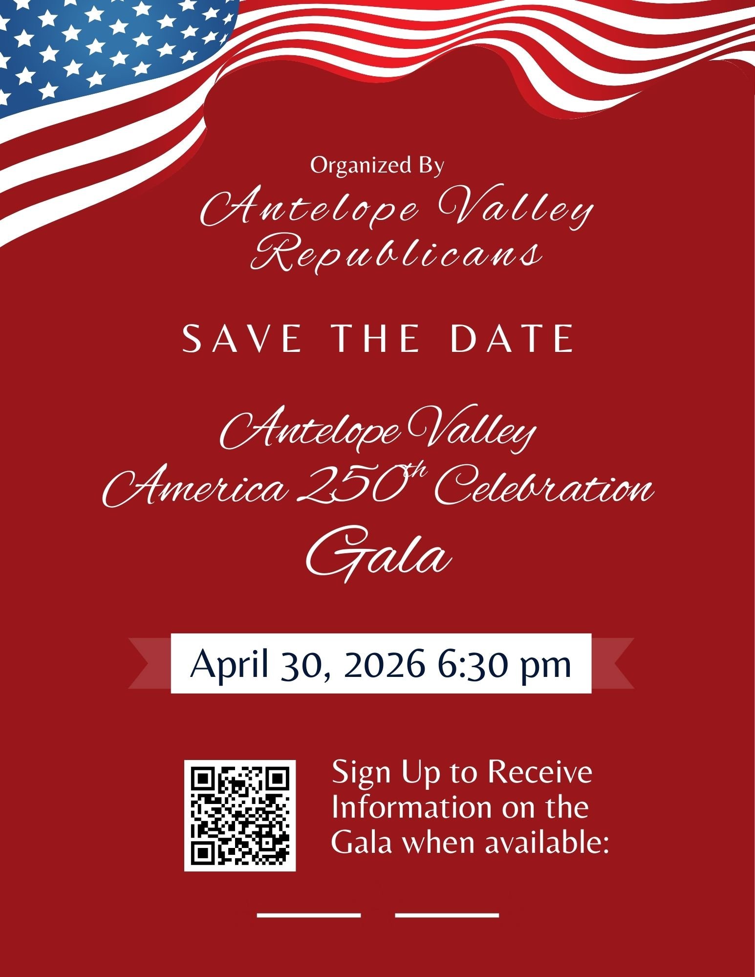 Antelope Valley America 250 Celebration Gala