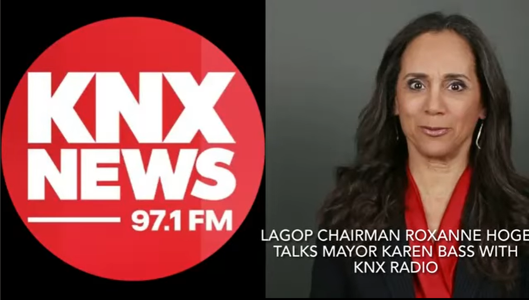 KNX News 97.1 FM - LAGOP Chairman Roxanne Hoge talks Mayor Bass
