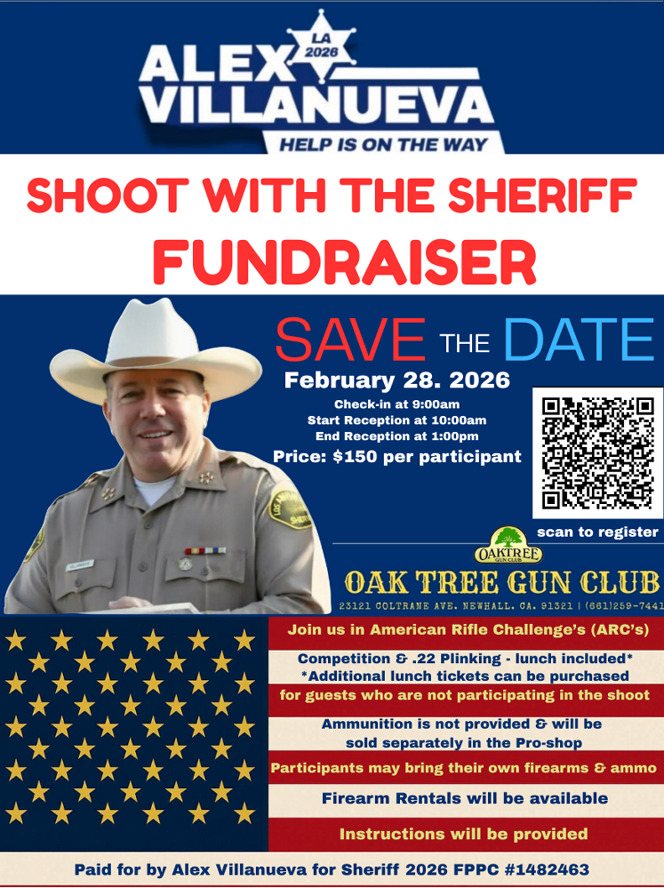 Alex Villanueva at Oak Tree