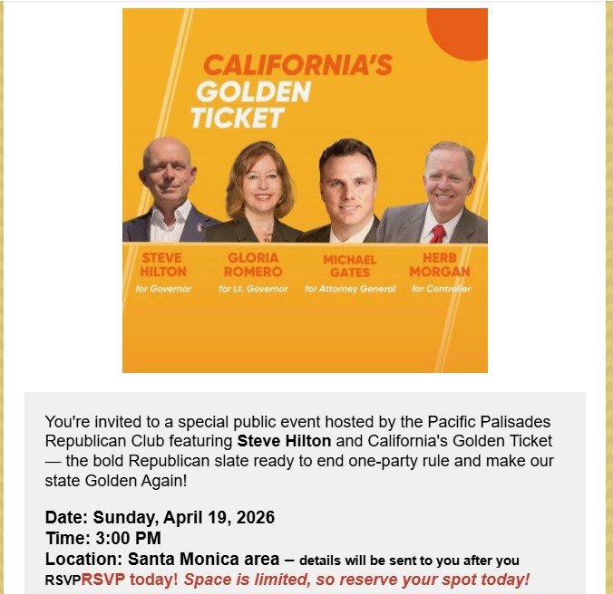 Pacific Palisades Republican Club 