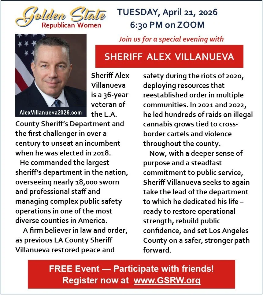 Speaker Series with Sheriff Alex Villanueva