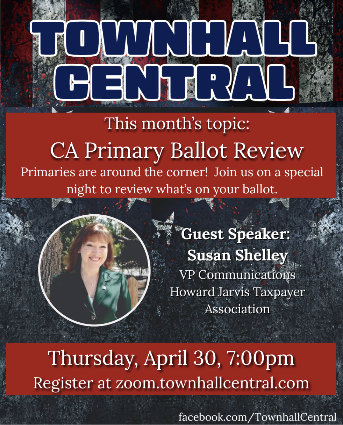 ZOOM -Townhall Central -Register!