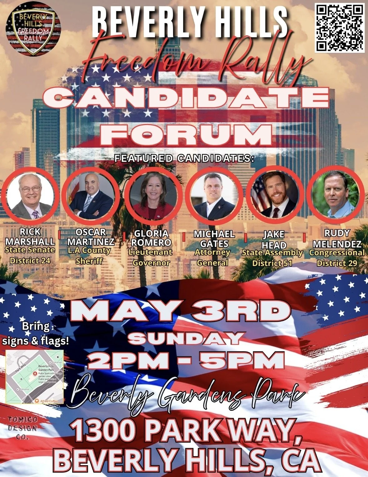 Beverly Hills Freedom Rally