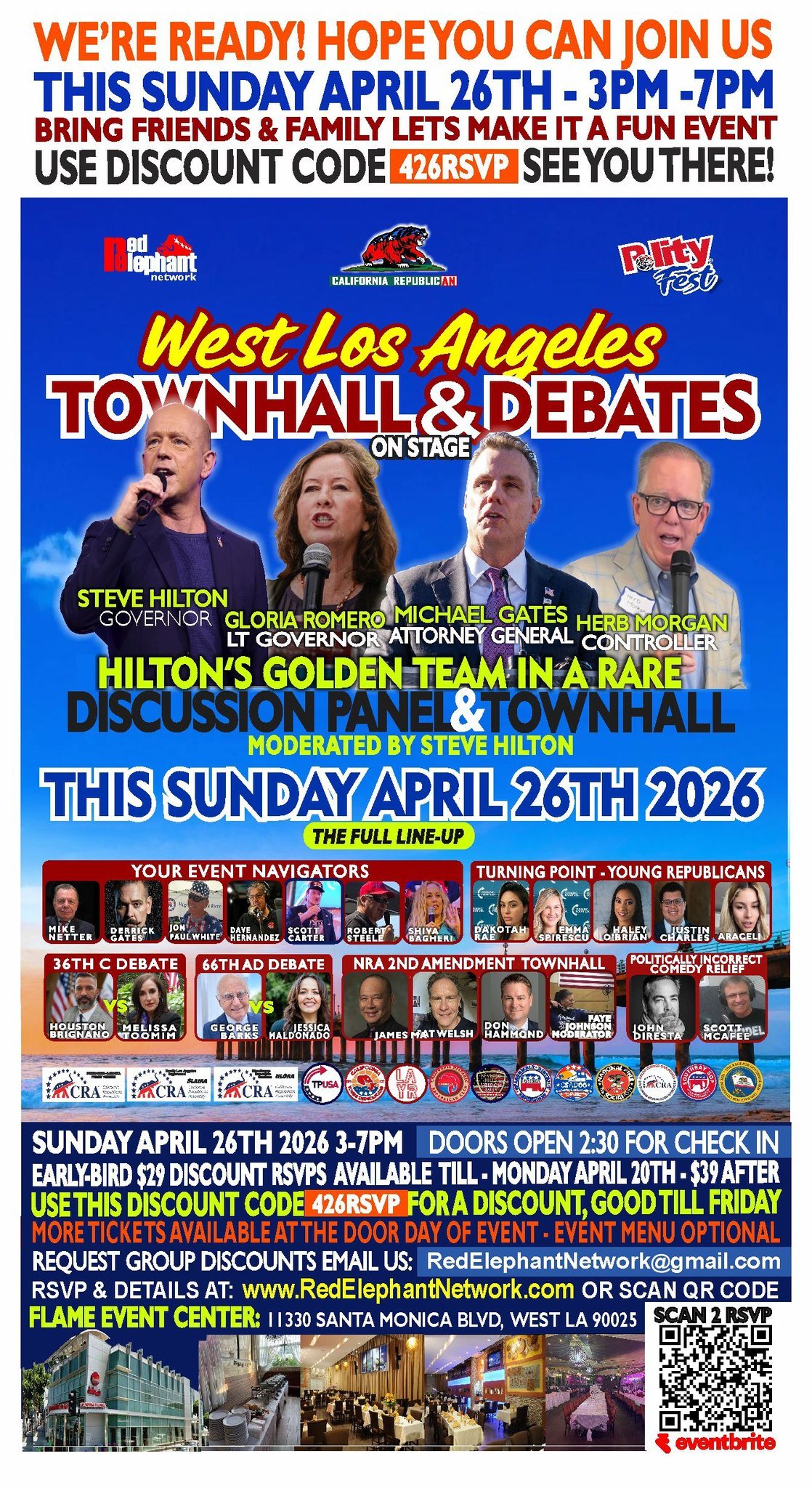 West LA Townhall &amp; Debates 