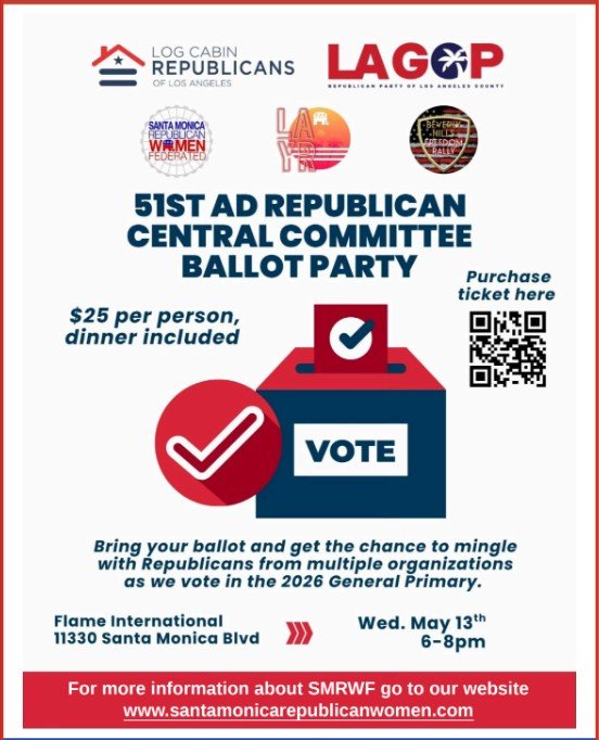 51st AD Republican Central Committee Ballot Party! Bring your Ballot!