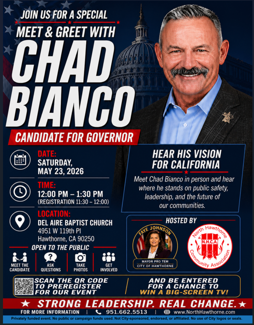 Meet &amp; Greet w/Chad Bianco
