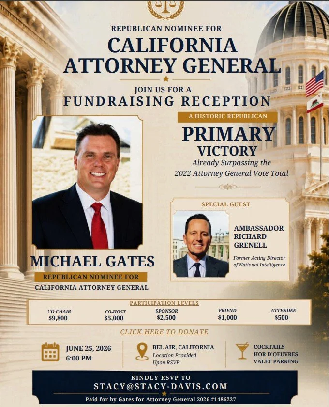 Gates Event in LA with Amb Ric Grenell