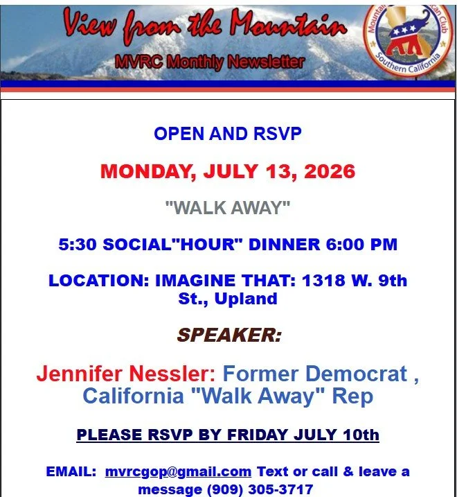 Jennifer Nessler: Former Democrat , California "Walk Away" Rep