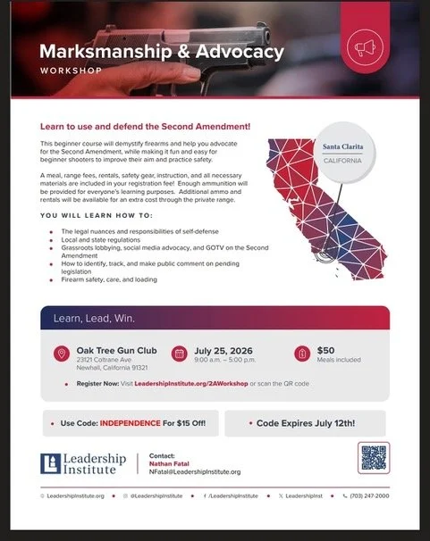<span class="sqsrte-text-color--darkAccent">Marksmanship &amp; Advocacy Workshop -Leadership Advocacy </span>