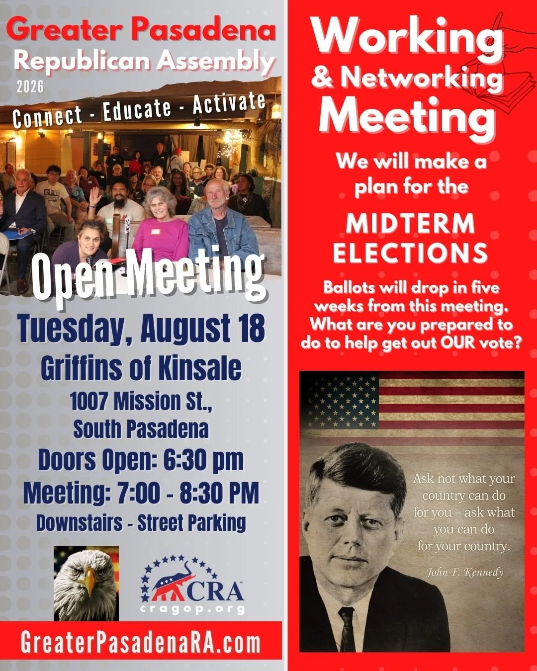 Greater Pasadena Republican Assembly&nbsp;