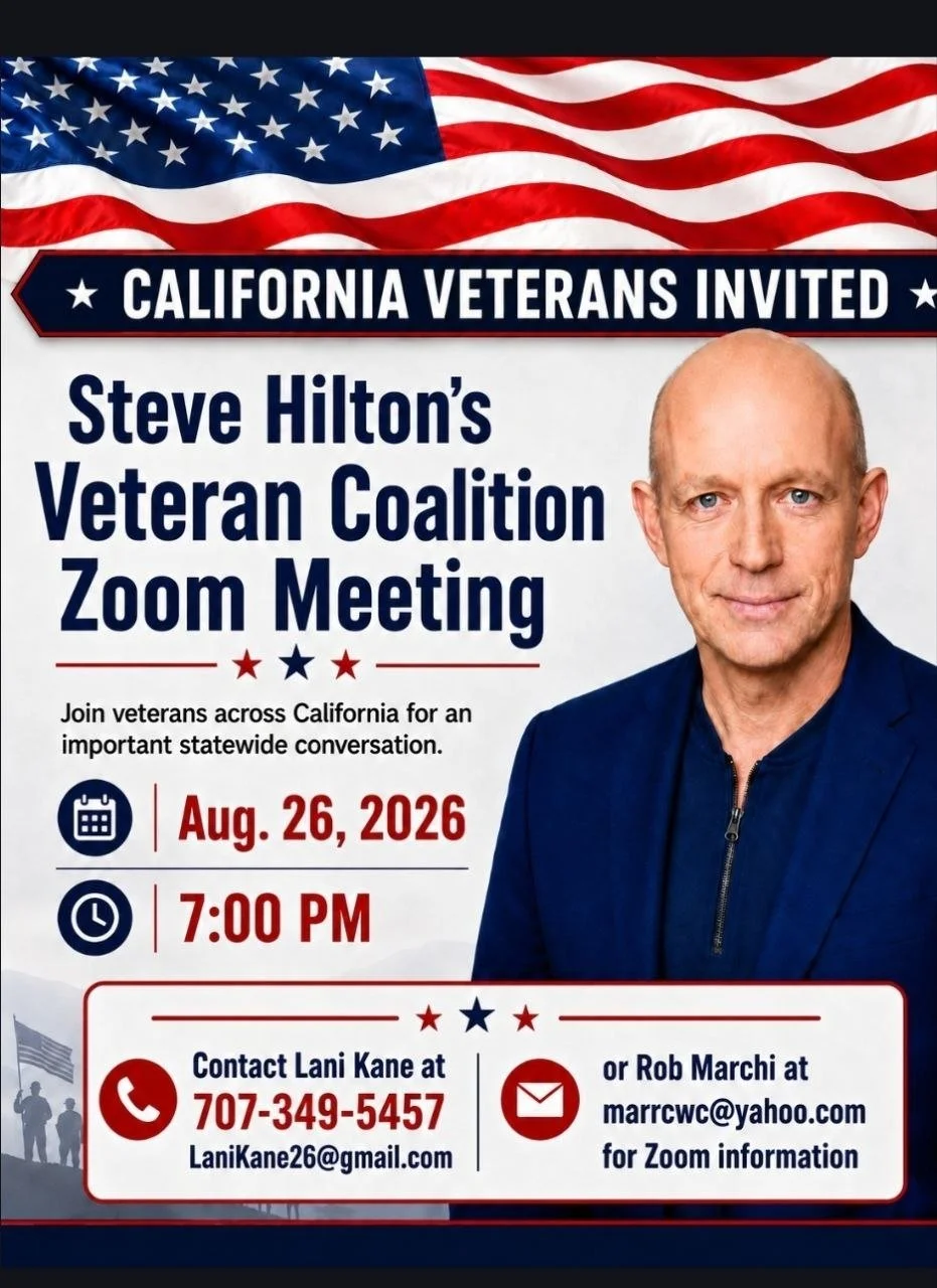 Steve Hilton Veteran Coalition Zoom Meeting 