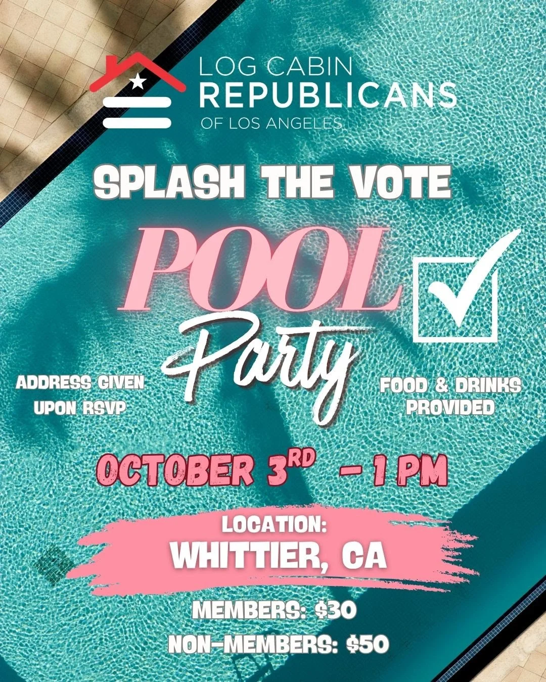 Log Cabin Republicans Splash the Vote!