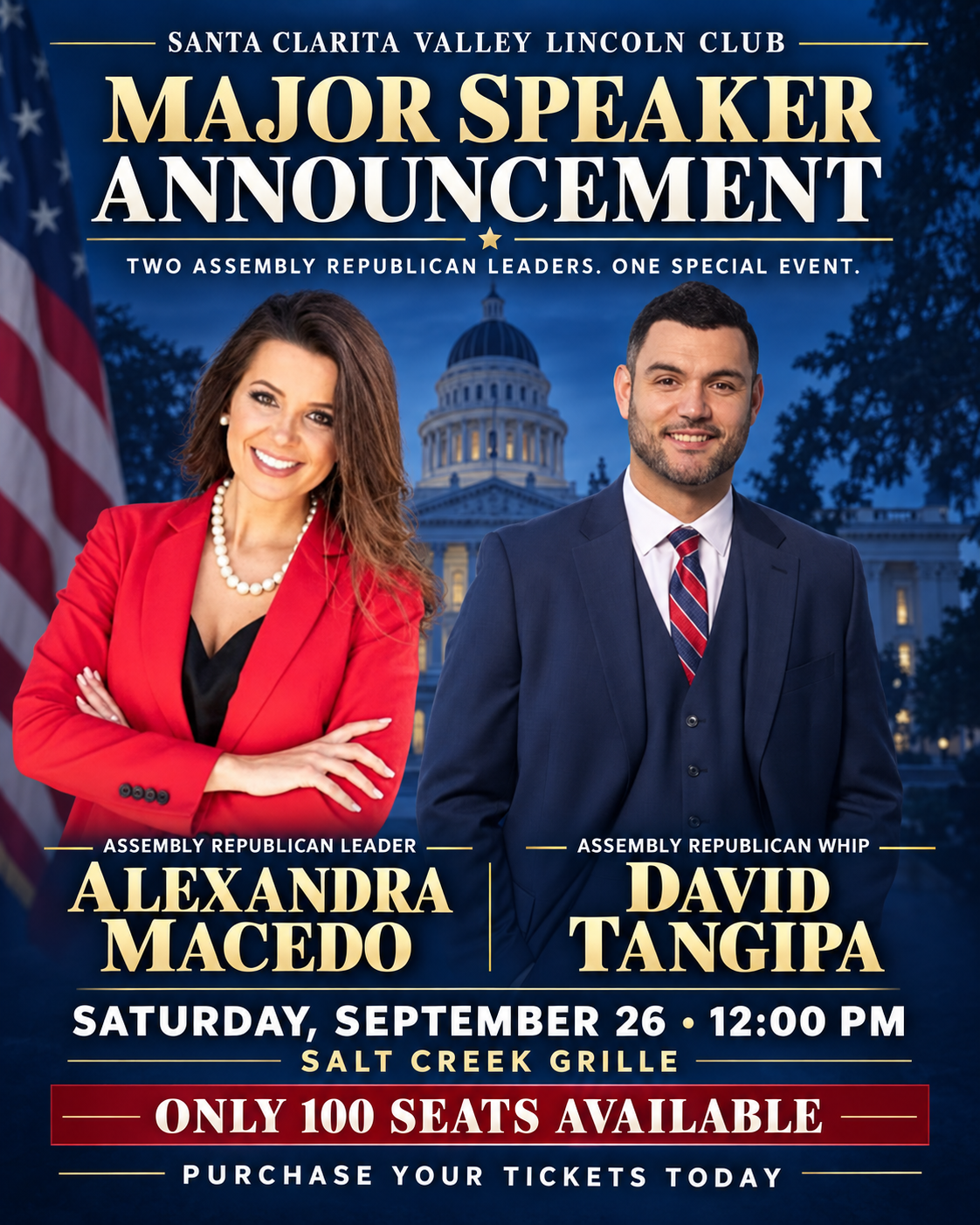 Major Announcement: Two Assembly Republican Leaders Join Us!