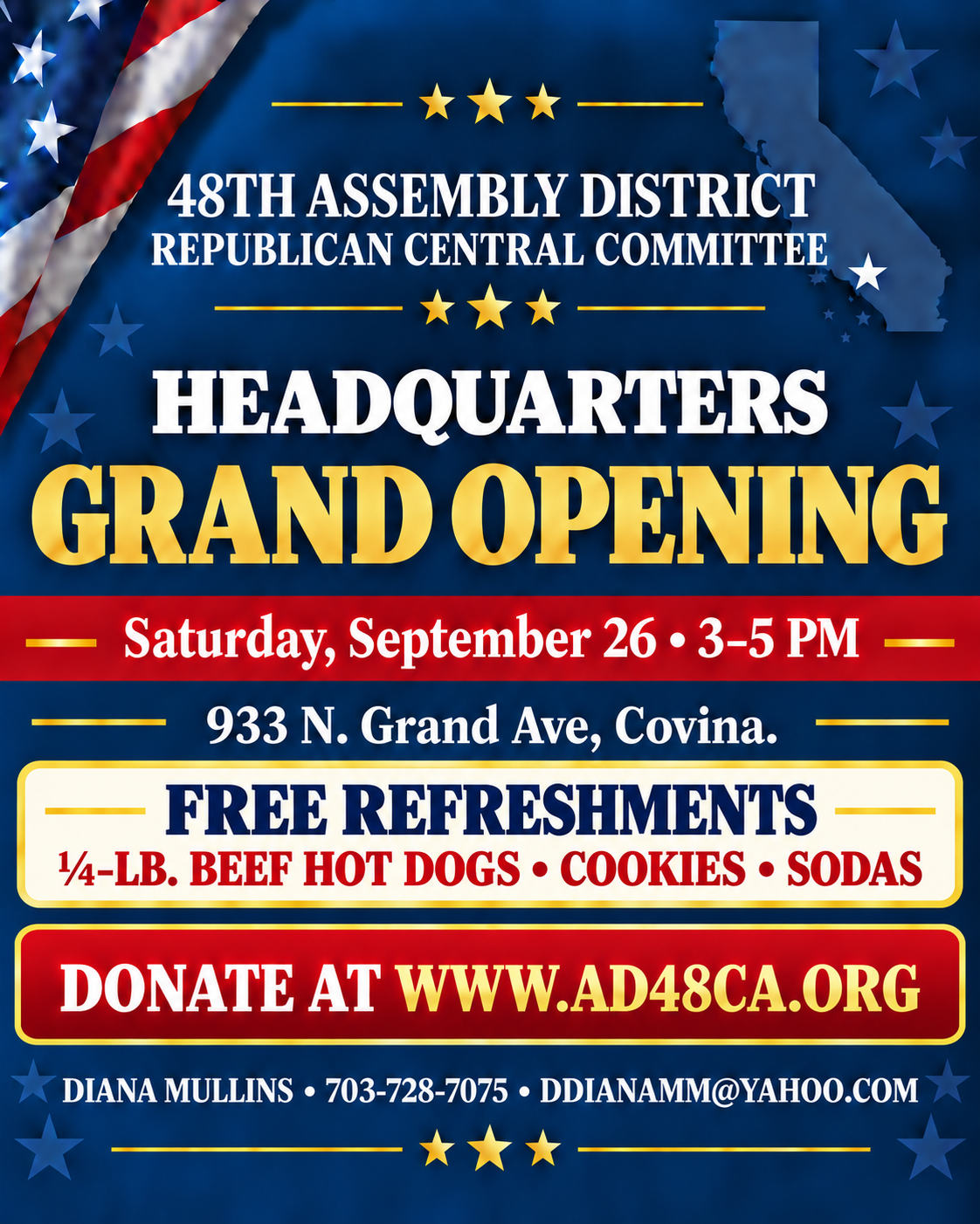 Assembly District Grand Opening Headquarters!