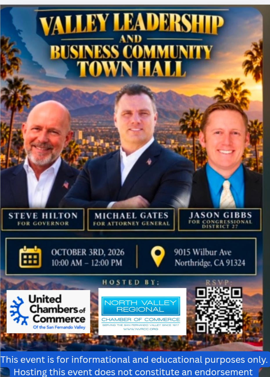 Chamber of Commerce: Michael Gates, Steve Hilton, Jason Gibbs