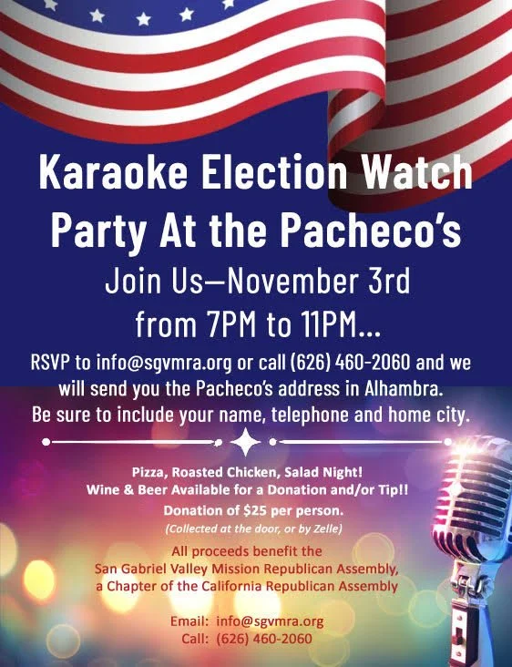 Karaoke Election Watch