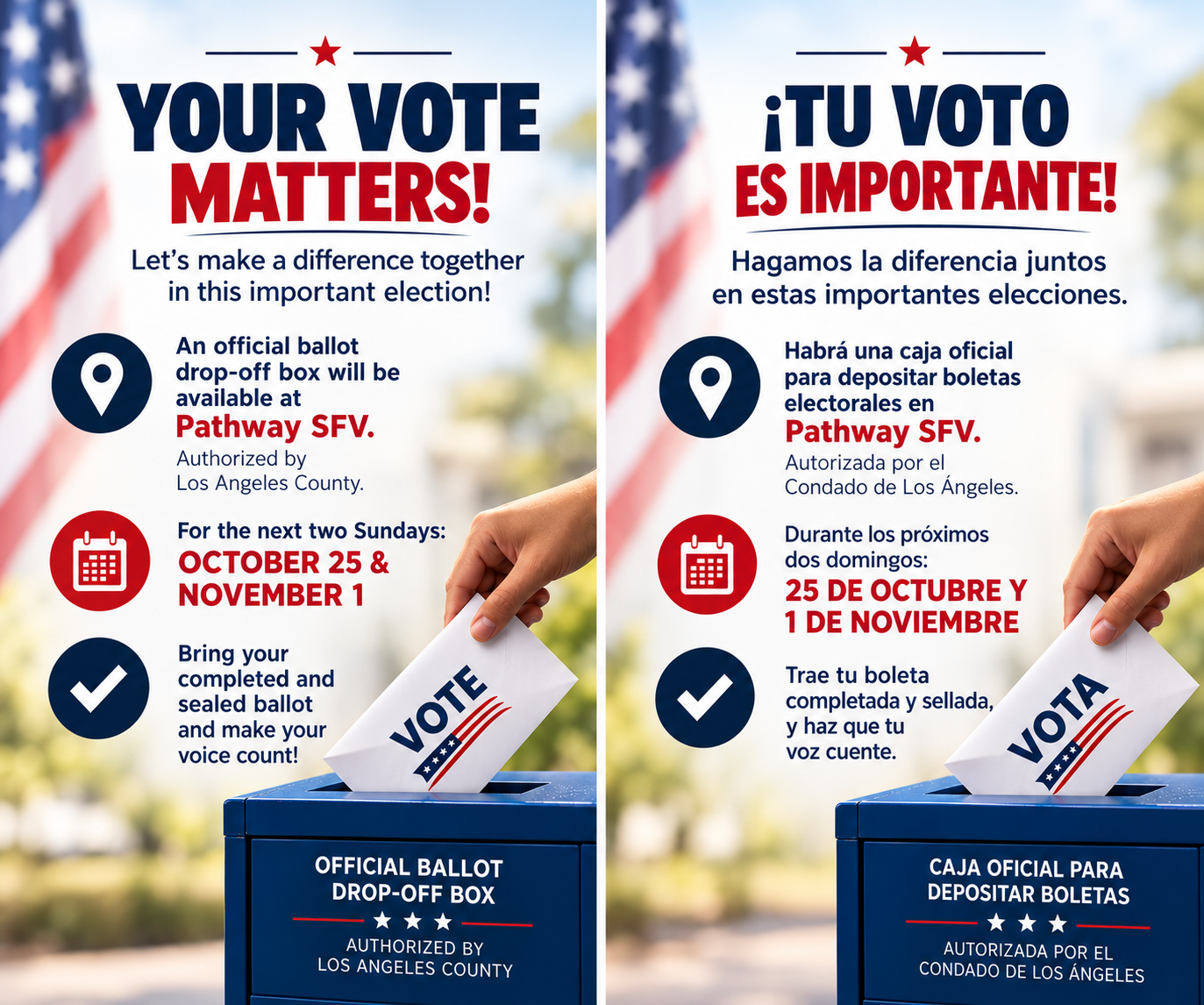 Ballot Drop off