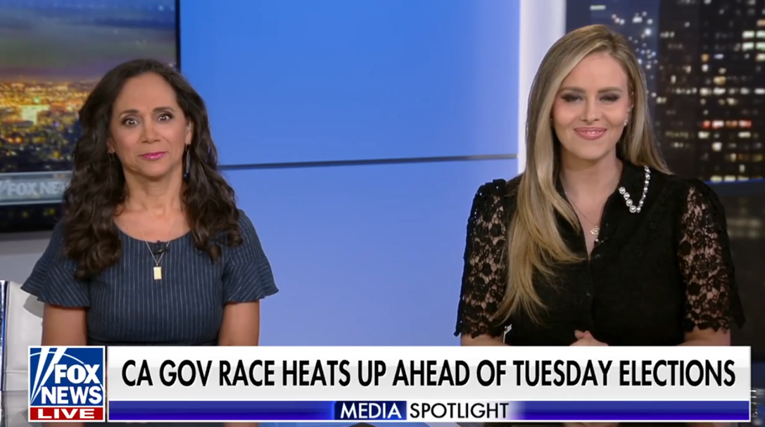 Fox News @ Night - California Democratic gubernatorial candidate criticized over meeting with trans athlete