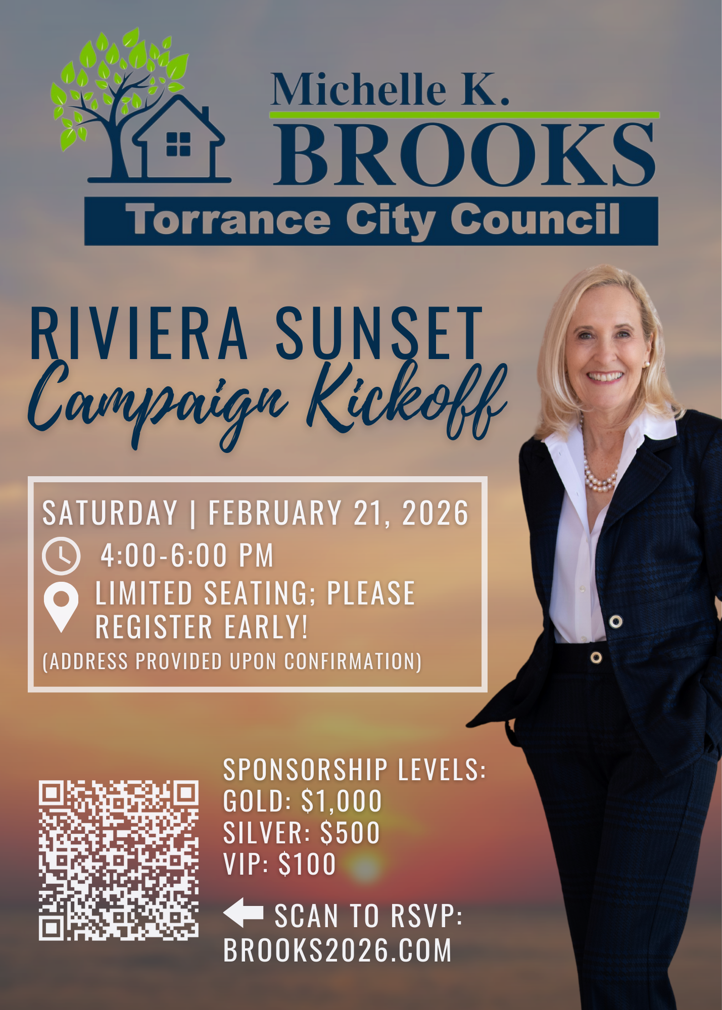 Michelle K. Brooks for Torrance City Council - Kickoff Event!