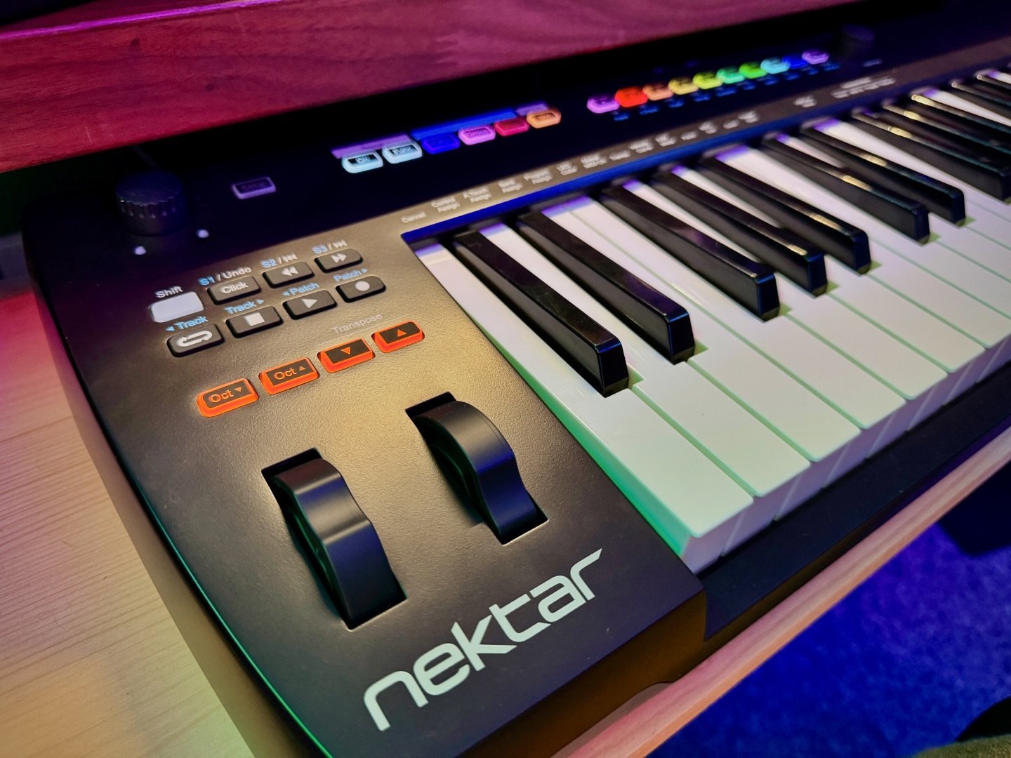 Over the years I&rsquo;ve never bothered using the transport controls or any other functions of a MIDI keyboard. I just used the keys and pitch/mod wheels. 

Today, I decided to install the @nektartech software to make my controller fully compatible 