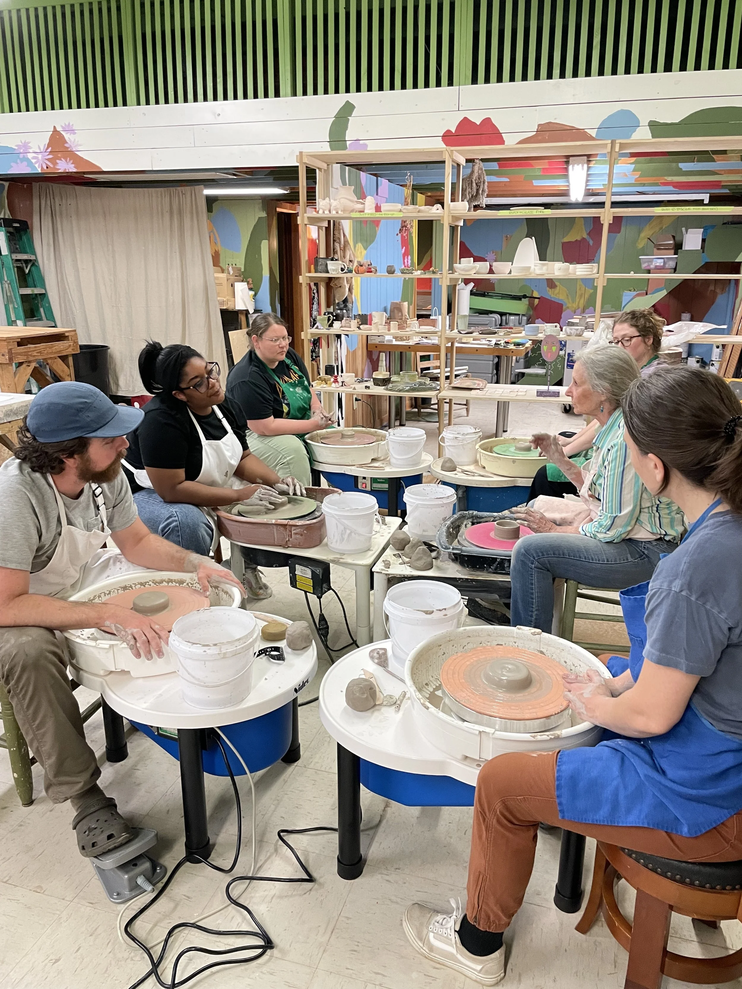 6 Week Wednesday Night Wheel Throwing Class W/ JoAnn Flotemersch September 2 - October 7