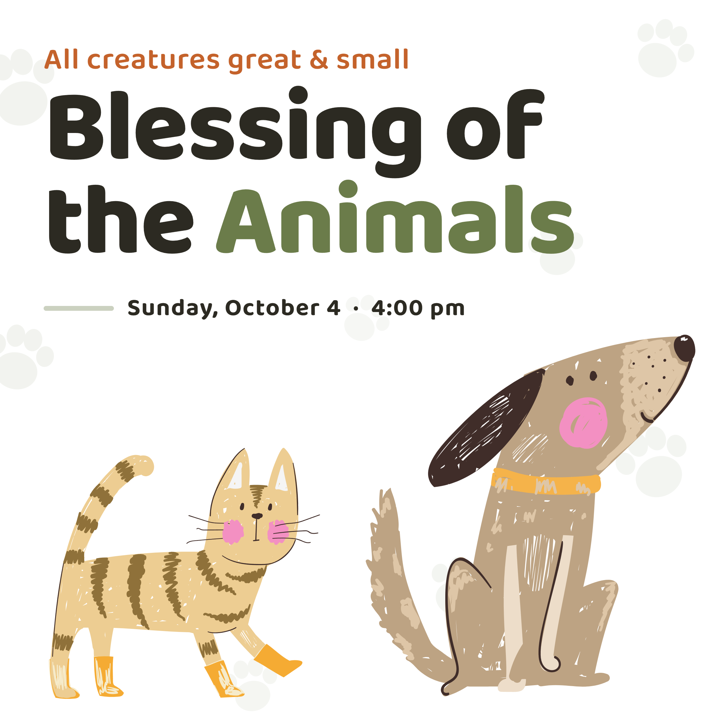 Blessing of the Animals