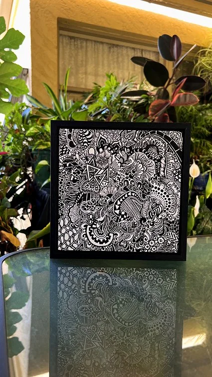 Daydreams in Black Table Relection.jpg